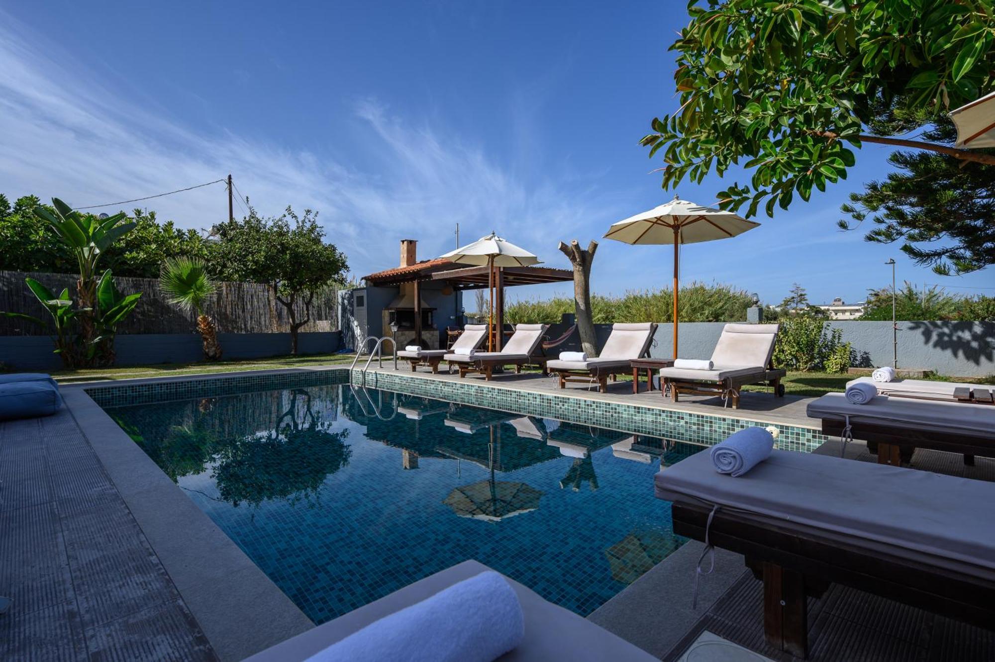 Platanias Villa Spyros Ngoại thất bức ảnh