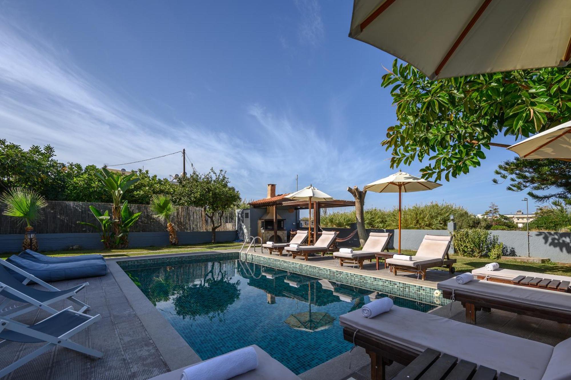 Platanias Villa Spyros Ngoại thất bức ảnh