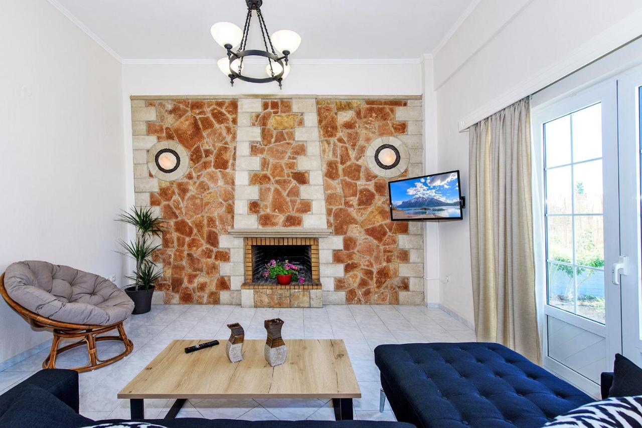 Platanias Villa Spyros Ngoại thất bức ảnh