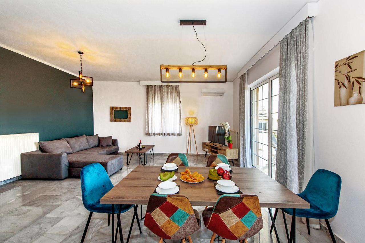 Platanias Villa Spyros Ngoại thất bức ảnh
