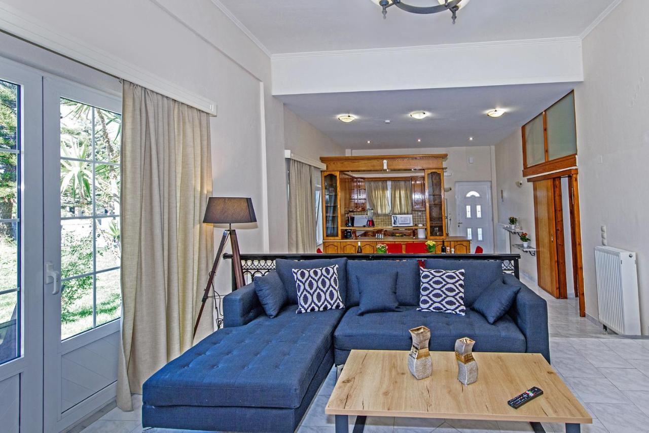Platanias Villa Spyros Ngoại thất bức ảnh