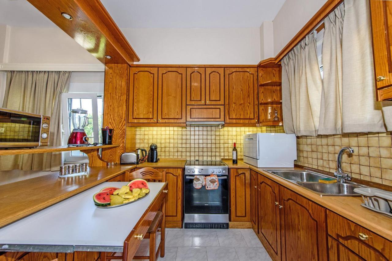 Platanias Villa Spyros Ngoại thất bức ảnh