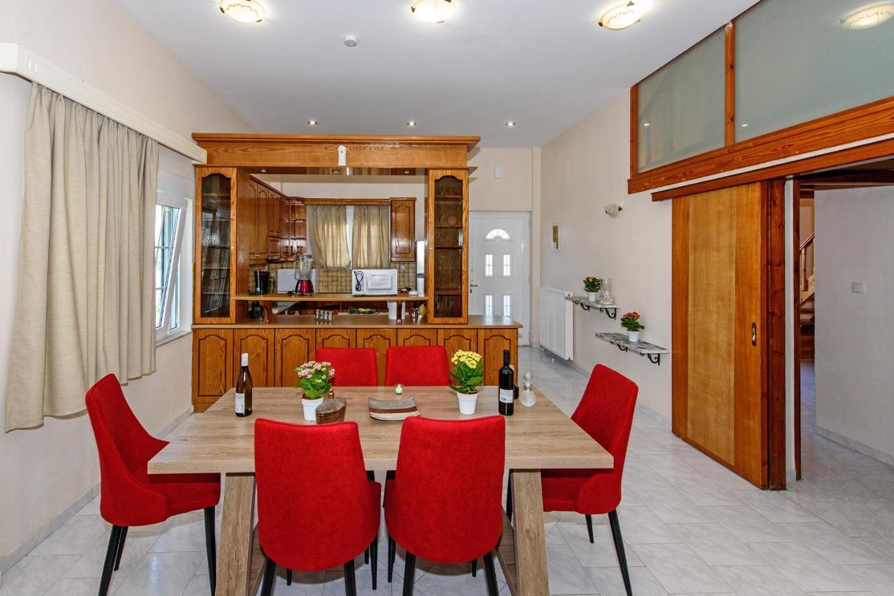 Platanias Villa Spyros Ngoại thất bức ảnh